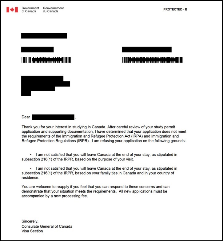 Atlantic Immigration Pilot (AIP) refused