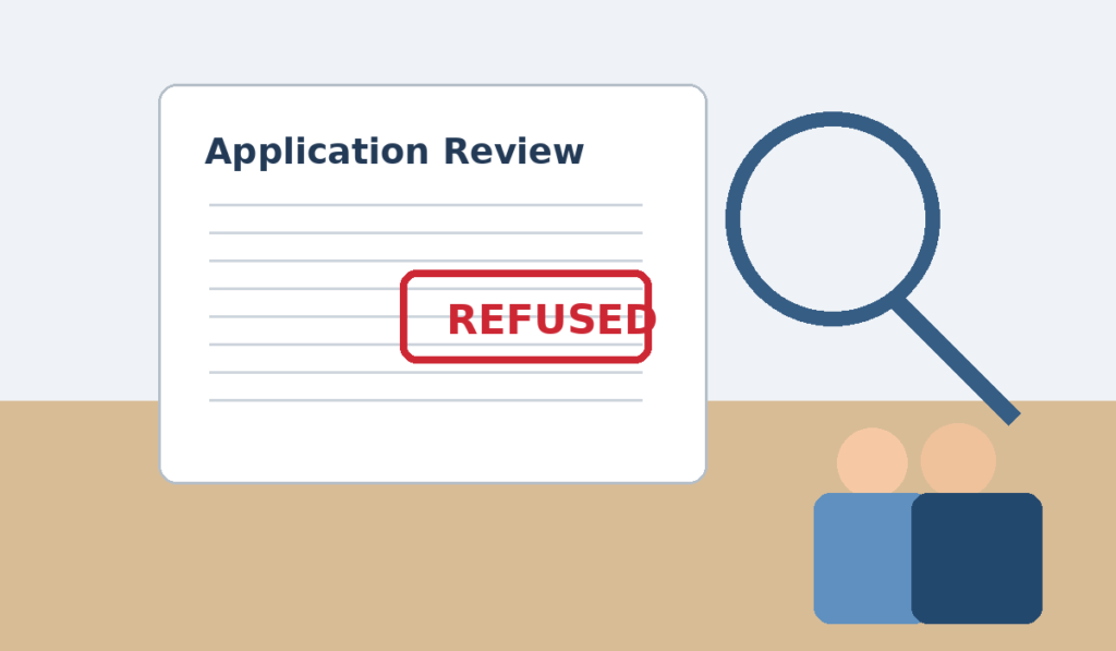 Conjugal Partner Sponsorship refused