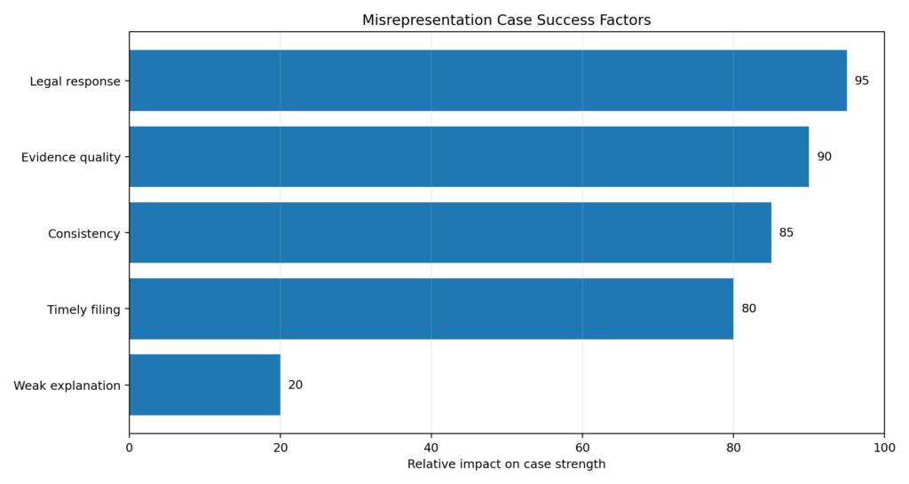 Misrepresentation in Canada approved