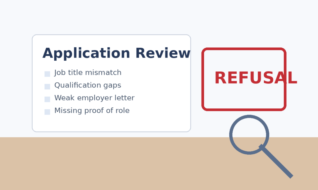 NAFTA work permit refused